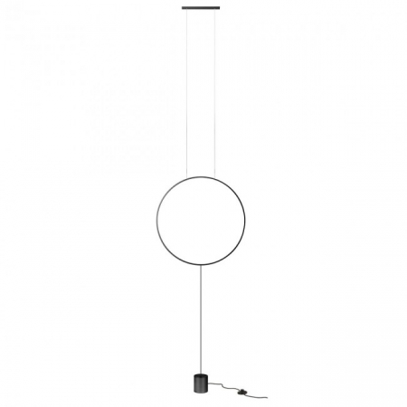 SPRING SALE - Lampadar REDO Slick 01-2197 LED 19W h2612 Ø612 1242lm 3000K IP20 Nedimabil Negru mat