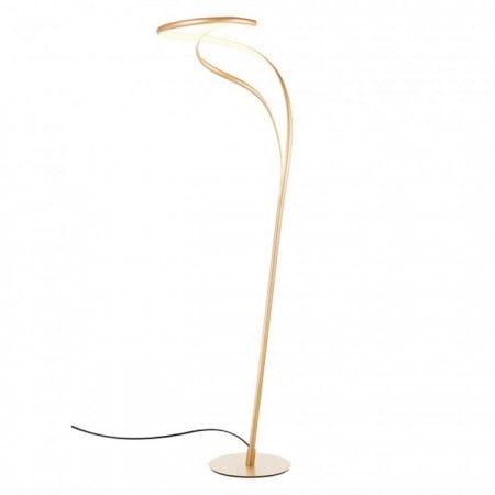 BLACK FRIDAY - Lampadar Redo Tempest, auriu mat, LED, 30W, 2100 lumeni, alb cald 3000K, H.160 cm, 01-3607