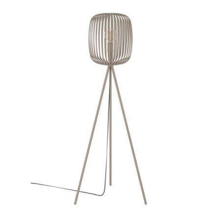 Lampadare - Lampadar ROMAZZINA 900523, H1405 mm, Ø325 mm, E27, 1X40W, IP20, oțel culoarea nisipului