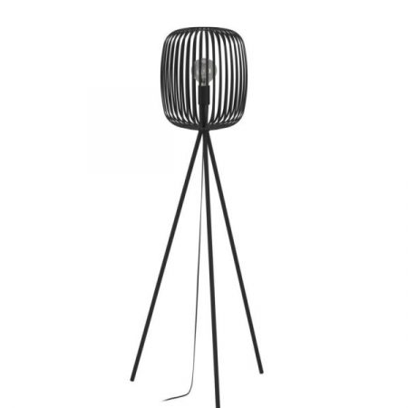 ILUMINAT - Lampadar ROMAZZINA 900522, H1405 mm, Ø325 mm, E27, 1X40W, IP20, oțel negru