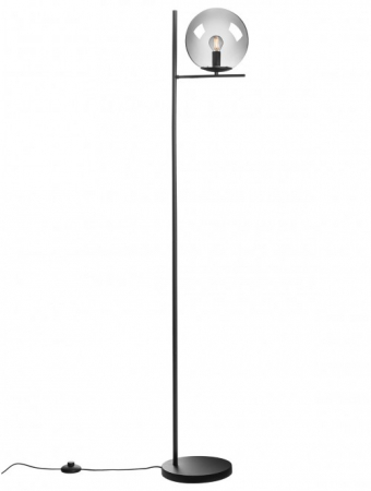 Moderne - Lampadar Smarter Boldy  01-3074 E14 1x28W   Metal Negru mat IP20