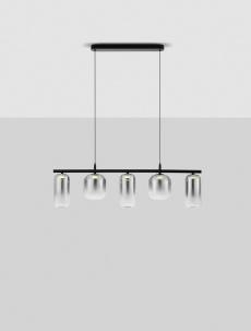 Lustra AELIA Nova Luce 9009142 LED 19 W, 2253 lm, 3000K IP20 Black Smokey Gray [1]