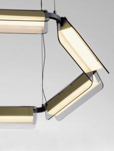 Lustra APNEA Nova Luce 9009132 LED 39 W, 4822 lm, 3000K IP20 Sandy Black Gold [2]