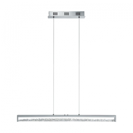 BLACK FRIDAY 2024 - Lustra cristal cu dimmer tactil EGLO CARDITO 1 93626, LED 32W 2500lm