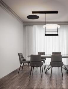 ILUMINAT - Lustra DIONA Nova Luce 9580678 LED 35 W, 2420 lm, 3000K IP20 Sandy Black