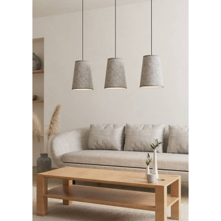 Lustra Eglo Alsager, negru, 1XE27, H. 110 cm, 43985 [1]