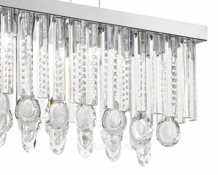 Lustra EGLO Calaonda, 7xG9, 7x33W, Inox, Crom/Cristal - 93422 [1]