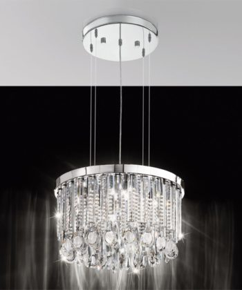 Lustra EGLO CALAONDA 93425, G9 7x33W, Crom/Cristal [2]