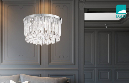 Lustra EGLO CALAONDA 93425, G9 7x33W, Crom/Cristal [1]