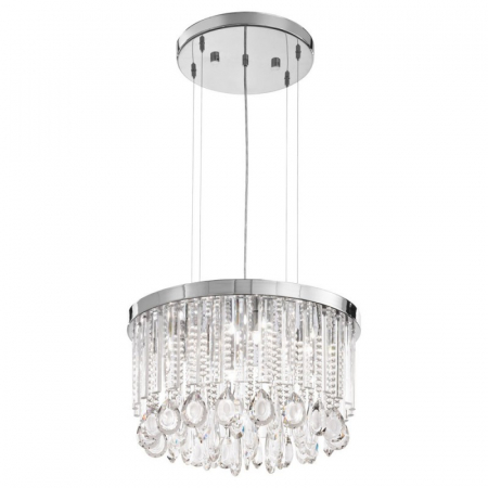 BLACK FRIDAY 2024 - Lustra EGLO CALAONDA 93425, G9 7x33W, Crom/Cristal