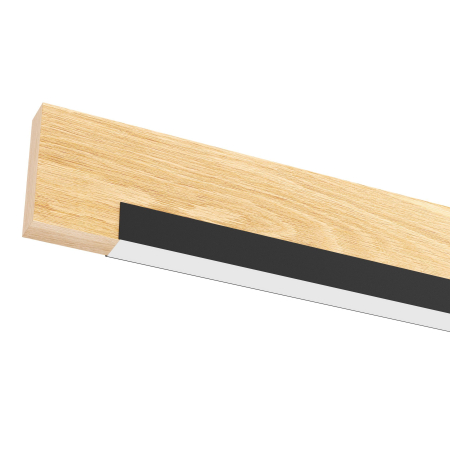 Lustra EGLO Camacho 901737 LED 25,5W 3000K 3100lm 220-240V,50/60Hz L 1100mm x l 60mm x H 1100mm otel/lemn negru/maro plastic alb IP20 [2]