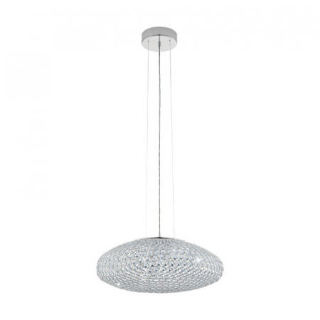BF LUSTRE - Lustra EGLO Clemente, 3XE27 3X60W, Otel, Crom-Cristal - 95287