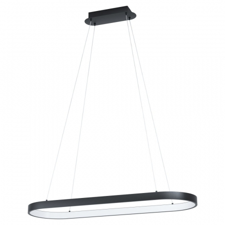 BLACK FRIDAY 2024 - Suspensie EGLO Codriales LED 27W 3000K 4000lm Aluminiu Black IP20