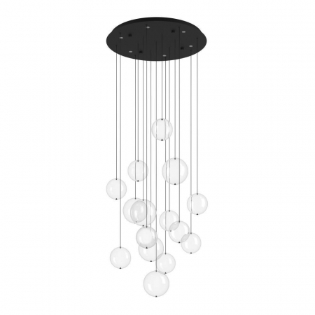 BLACK FRIDAY 2024 - Candelabru EGLO ESPARDELLO 390333, 6X5,4W, 3000K, Oțel, Negru