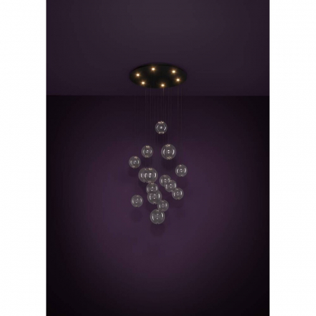 Candelabru EGLO ESPARDELLO 390333, 6X5,4W, 3000K, Oțel, Negru [1]