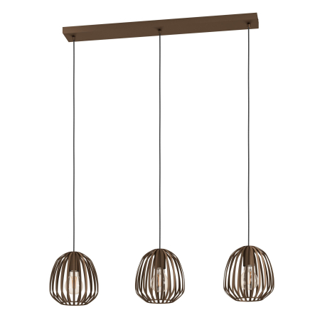 Lustra EGLO Espinal 901098 E27 3X40W 220-240V,50/60Hz L 900mm x l 195mm x H 1100mm otel bronz  IP20