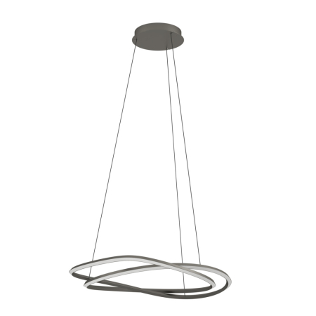 ILUMINAT - Lustră EGLO GUNTIN LED 60W IP20 390515, reglabil pe înălţime, dimabil, alb reglabil, oțel gri închis