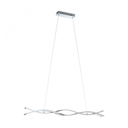 EGLO INTERIOR - Lustra EGLO LASANA 2, LED, 3X13W, 5400lm, 3000K, Otel, Crom - 96102