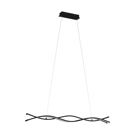 BF LUSTRE - Lustra EGLO LASANA 3 99317, LED 36W 5300lm 3000K, Aluminiu, Otel, Alb