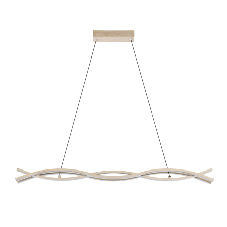 Lustra EGLO Lasana 4 901106 LED 35W 3000K 5300lm 220-240V,50/60Hz L 900mm x l 60mm x H 1200mm aluminiu/otel maro deschis plastic alb IP20 [3]