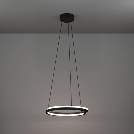 Lustra EGLO Mezzomonte 901822 LED 2X20W 2700-6500K 3200lm 220-240V,50/60Hz H 1100mm x Ø480mm aluminiu/otel negru plastic alb IP20 [5]