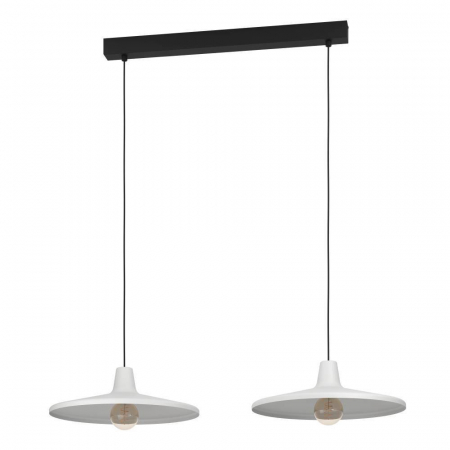 BLACK FRIDAY - Lustră EGLO MINIERE 900834, E27, 2X40W, Oțel, Negru