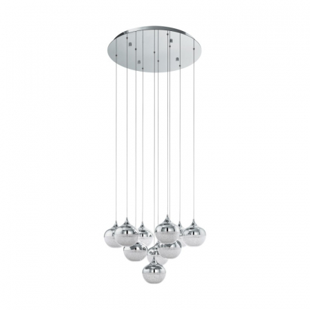 BLACK FRIDAY 2024 - Candelabru EGLO MIOGLIA 39527, LED 10X3.15W 4500lm 3000K Ø580mm