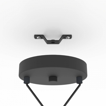 Lustra EGLO NARICES 1 900843 este un corp de iluminat modern cu prinderi suspendate pe cablu si abajoare din metal auriu. [2]