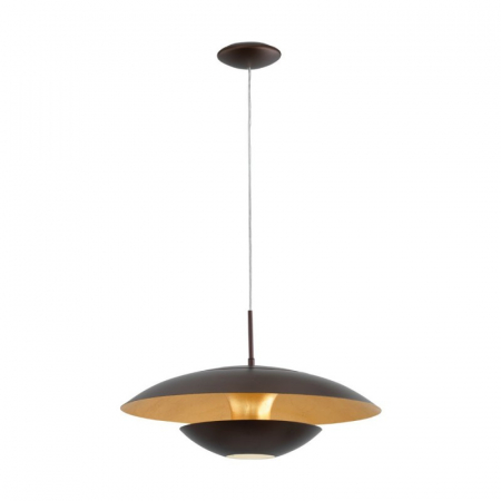 BF LUSTRE - Lustra EGLO Nuvano 1xE27, 1x60W, Otel, Maro/Auriu - 95755
