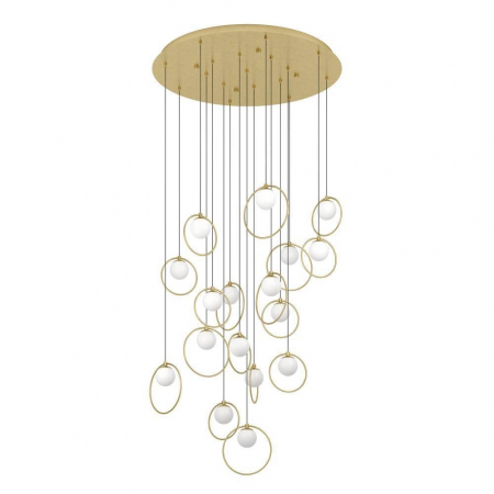 Candelabre - Candelabru EGLO PORTOCOLOM 390346, 17X3W, 3000K, Oțel