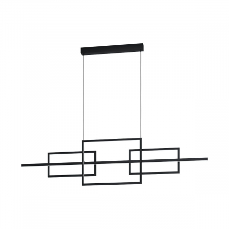 BLACK FRIDAY - Lustra EGLO PUEBLA 39798, LED 38W 4000lm 3000K, Otel, Alb