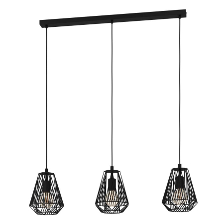 Lustre - Lustra EGLO Stype 43693 E27 3X40W 220-240V,50/60Hz L 960mm x l 200mm x H 1100mm otel negru  IP20