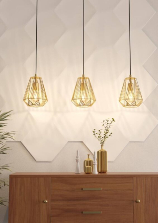 Lustra EGLO Stype 43696 E27 3X40W 220-240V,50/60Hz L 960mm x l 200mm x H 1100mm otel gold  IP20 [3]