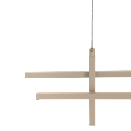 Lustra EGLO Trepiliano 901887 LED 20W 3000K 2500lm 220-240V,50/60Hz L 1100mm x l 70mm x H 1200mm aluminiu/otel sandy plastic alb IP20 [1]