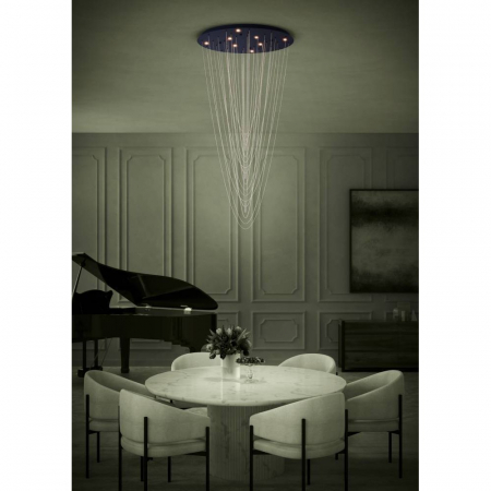 Candelabru EGLO TREPUCO 390355, 8X5,4W, 3000K, Oțel, Negru [2]