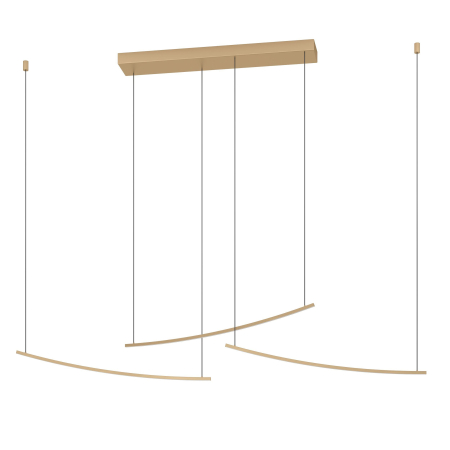 ILUMINAT INTERIOR - Lustra EGLO Villeggi 902167 LED 22W 2700K, 4000K, 6500K 3600lm 220-240V,50/60Hz L 1220mm x l 100mm x H 1200mm aluminiu/otel alama mata plastic alb IP20