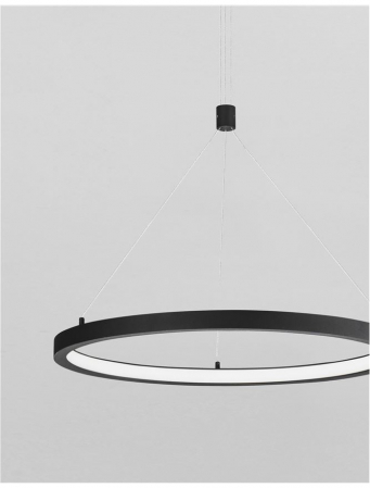 Lustra EMPATIA Nova Luce 9172635 LED 35 W , 2450 lm, 3000K IP20 Sandy Black [2]