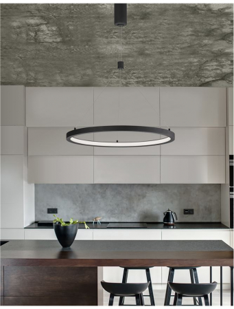 Lustra EMPATIA Nova Luce 9172635 LED 35 W , 2450 lm, 3000K IP20 Sandy Black [4]