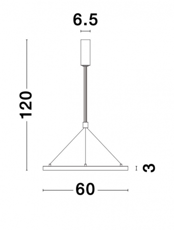 Lustra EMPATIA Nova Luce 9172835 LED 35 W , 2450 lm, 3000K IP20 Brass Gold [5]