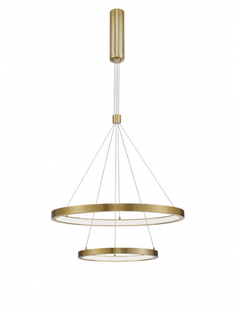 Lustre - Lustra EMPATIA Nova Luce 9172860 LED 60 W , 4200 lm, 3000K IP20 Brass Gold
