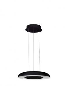 Lustre - Lustra Nova Luce EPOS 9345709 Triac Dimmable Sandy Black & White Aluminium & Acrylic LED 24W 1208lm 2700K-4000K CCT IP20