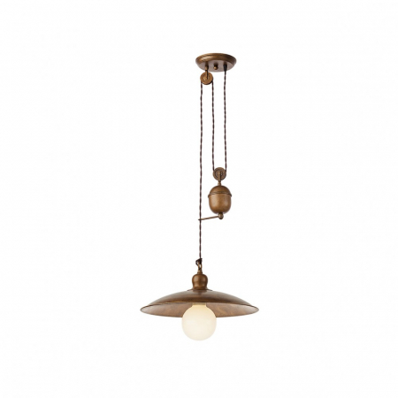 Lustre - Lustra Incanti Lena 02-758 E27 1x42W Metal Black Gold Mat IP20