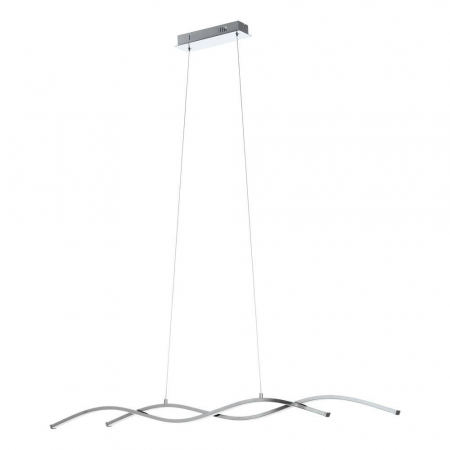 Lustre - Lustră LASANA 2 96104, LED, 2X13W, 3000K, 1300 lm, IP20, oțel, aluminiu, crom, plastic, alb