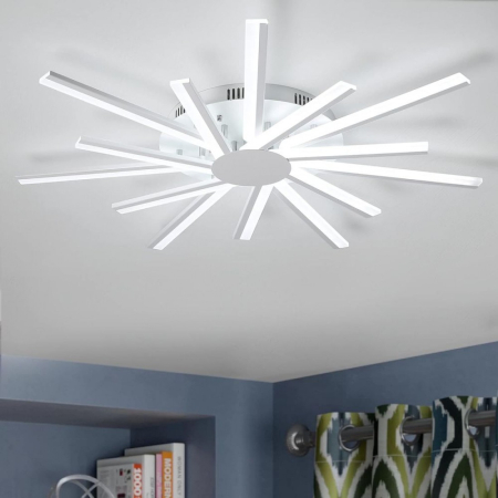 LUSTRA LED SUN 86W 3000K 4000K 6500K 7100 LM 500X500X80MM [2]