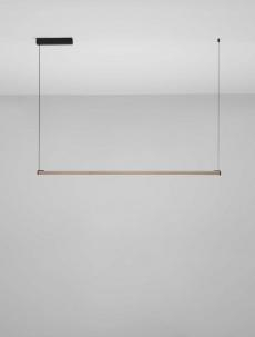 ILUMINAT - Lustra Nova Luce LIOS 9088111 Champaign Gold Auminium Matt Black Base LED 28W 723lm 3000K IP20