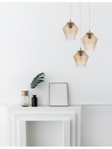 Lustre - Lustra MAGIO Nova Luce 9291253 IP20 Cognac Shadow