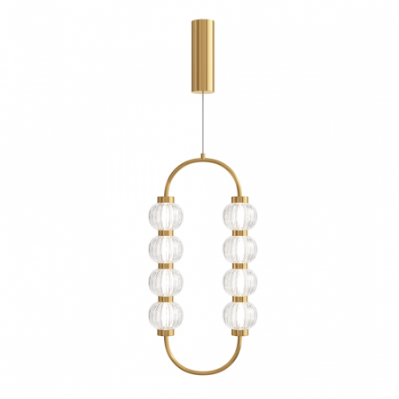Lustre - Lustra Maytoni Amulet MOD555PL-L11G3K LED 16W 3000K 700lm Metal Gold IP20