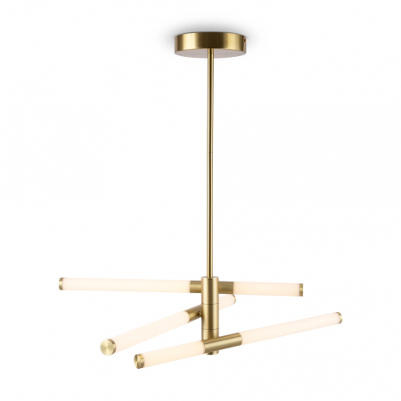 Lustra Maytoni Axis MOD106PL-L28G3K LED 28W 3000K 3000lm Aluminiu Gold IP20 [3]