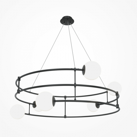 ILUMINAT - Lustra Maytoni Balance MOD317PL-06B G9 6x40W -  Metal Black IP20