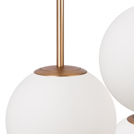 Lustra Maytoni Basic form MOD321PL-03G1 E14 3x40W -  Metal Gold IP20 [1]
